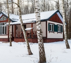 Домик с финской сауной в Дом на лесной опушке