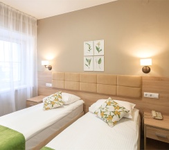 Санаторий - Стандартный двухместный номер с двумя раздельными кроватями в Полисть