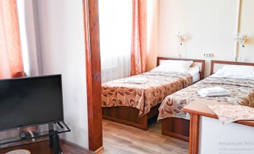 2-местный номер комфорт с 2 односпальными кроватями в Smart Hotel KDO Миасс