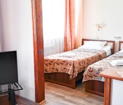2-местный номер комфорт с 2 односпальными кроватями в Smart Hotel KDO Миасс