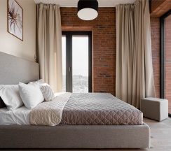 Grand апартамент для 8-ми гостей с видом на город в Sv Loft Apart