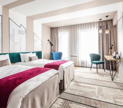 Номер Classic, с видом на озеро - с 2 односпальными кроватями в Mercure