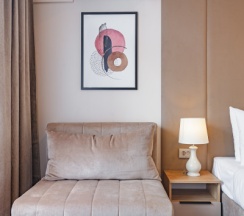 Трехместный номер с видом на город в Kinney hotel sea view