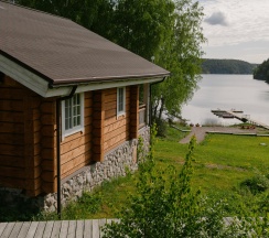 Коттедж улучшенный (Желтый дом) в Forrest Lodge Karelia