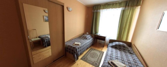 Кровать в 2-местном общем номере в Торопа