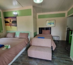 Одноместное бунгало Deluxe двуспальная кровать в Rayonghouse Resort