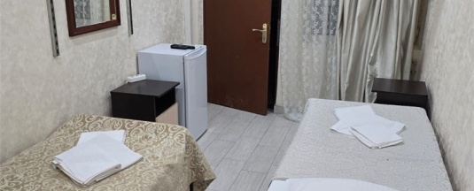 двухместный эконом с двумя кроватями в Давзар