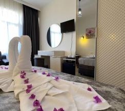 Номер Standard с балконом и с видом на город в Side Alya Hotel