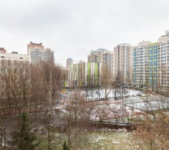 1-комнатные апартаменты студия с 1 двуспальной кроватью #449 в Комфорт Сити на проспекте Вернадского