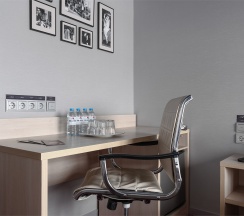 Стандарт улучшенный с двуспальной кроватью в Marins Park Hotel Нижний Новгород