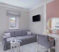Двухместный полулюкс c 1 комнатой с балконом (двуспальная кровать) в Alean Family Riviera