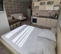 1-комнатные апартаменты студия ZNSRENT ул Строителей д4 в ZNS Rent (ЗНС Рент) на улице Строителей