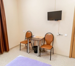 Двухместный стандартный номер без окна (202) в ГородОтель