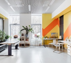 Orange - 2х местные апартаменты-студия у Ботанического сада (2 этаж) в Smart Lofts Moscow