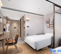 Двухместный номер Standard с видом на сад двуспальная кровать в Home2 Suites by Hilton Suqian Siyang