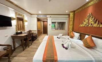 Двухместный номер Deluxe 2 отдельные кровати в Курортный отель Kata Palm Resort