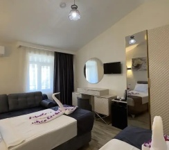 Двухместный номер Standard с балконом и с видом на сад 2 отдельные кровати в Side Alya Hotel