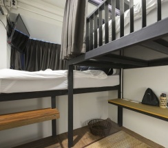 Семейный номер Standard с видом на город в Chingcha Bangkok - Hostel