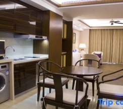 Люкс Deluxe с 2 комнатами с красивым видом из окна в Jinghai Hotel & Resort