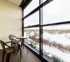 Однокомнатные апартаменты с балконом 50Д (4 эт) в Nv Hotel