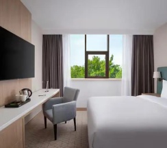 Двухместный номер с видом на город 2 отдельные кровати в DoubleTree by Hilton Shymkent