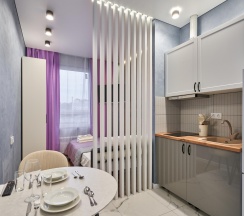 1-комнатные апартаменты студия Москва, Волоколамское ш., 71/22к2 в InHome24 (ИнХоум24) на шоссе Волоколамское 71/22 корпус 2