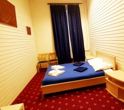 Номер эконом с 1 двуспальной кроватью (удобства на этаже) в Svarog art hotel