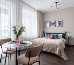 Квартира в Апартаменты на Манчестерская улица, 3к2