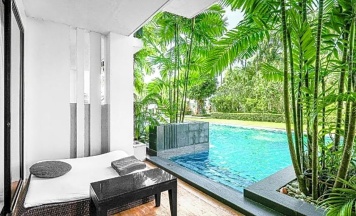 Двухместный номер Standard с видом на бассейн 2 отдельные кровати в The Chill Resort & Spa Koh Chang