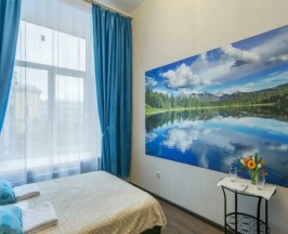 Двухместные апартаменты № 2 (двуспальная кровать) в Asmera Apartments