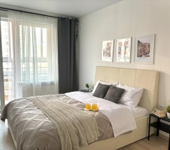 Апартаменты c 1 комнатой с балконом в BestHome76