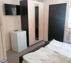 Двухместная студия с балконом и с видом на горы (2 отдельные кровати) в Метелица Эльбрус