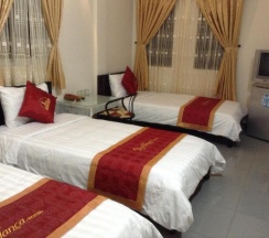 Кровать в общем номере в Casablanca Hotel