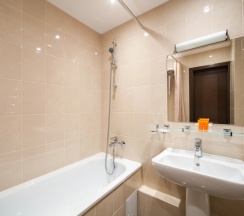 Апартаменты Superior c 1 комнатой с балконом и с красивым видом из окна в Комплекс апартаментов Комфорт