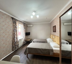 Номер стандарт с 2 односпальными кроватями в Домино