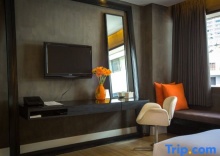 Двухместный номер Deluxe с видом на город двуспальная кровать в Trinity Silom Hotel