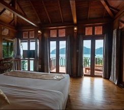Двухместная вилла Grand Deluxe с видом на море двуспальная кровать в Отель Phi Phi The Beach Resort