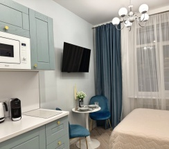 Студия на 2 чел у м Арбатская в Апарт Комфорт