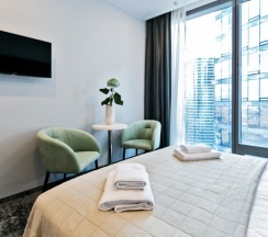 Комфорт для троих в Федерации 53 этаж в Panorama city hotel