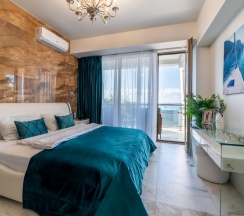 Номер “Caramel Apart” Апартаменты с видом на море в Morskoy resort
