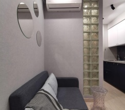 1-комнатные апартаменты студия Хрустальный Лёд в Rasko Home