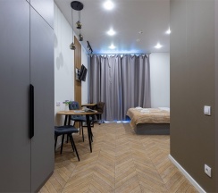 Апартаменты Делюкс с балконом и ванной в Port comfort by Moyka
