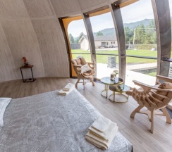 Купол с Камином в Воздух