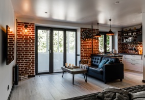 Апартаменты Апартаменты InterLoft 1 Old Town Free Parking Wi-Fi 100/50 Smart TV в Минске