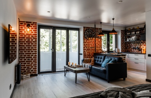 Беларусь, Минск и окрестности: Апартаменты Апартаменты InterLoft 1 Old Town Free Parking Wi-Fi 100/50 Smart TV