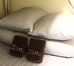Трёхместный номер Deluxe в Plan A Hostel