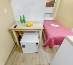 Апартаменты студия Рузовская ул, д 33 с 1 односпальной кроватью (без окна) в Veda Aparts