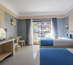 Двухместный номер Superior с видом на бассейн 2 отдельные кровати в Diamond Cottage Resort & Spa