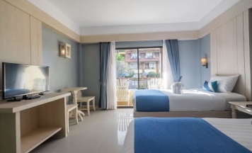 Двухместный номер Pool Access Superior 2 отдельные кровати в Diamond Cottage Resort & Spa