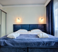 Двухместные апартаменты 7 с видом на внутренний двор 2 отдельные кровати в Exclusive Hotel&Apartments